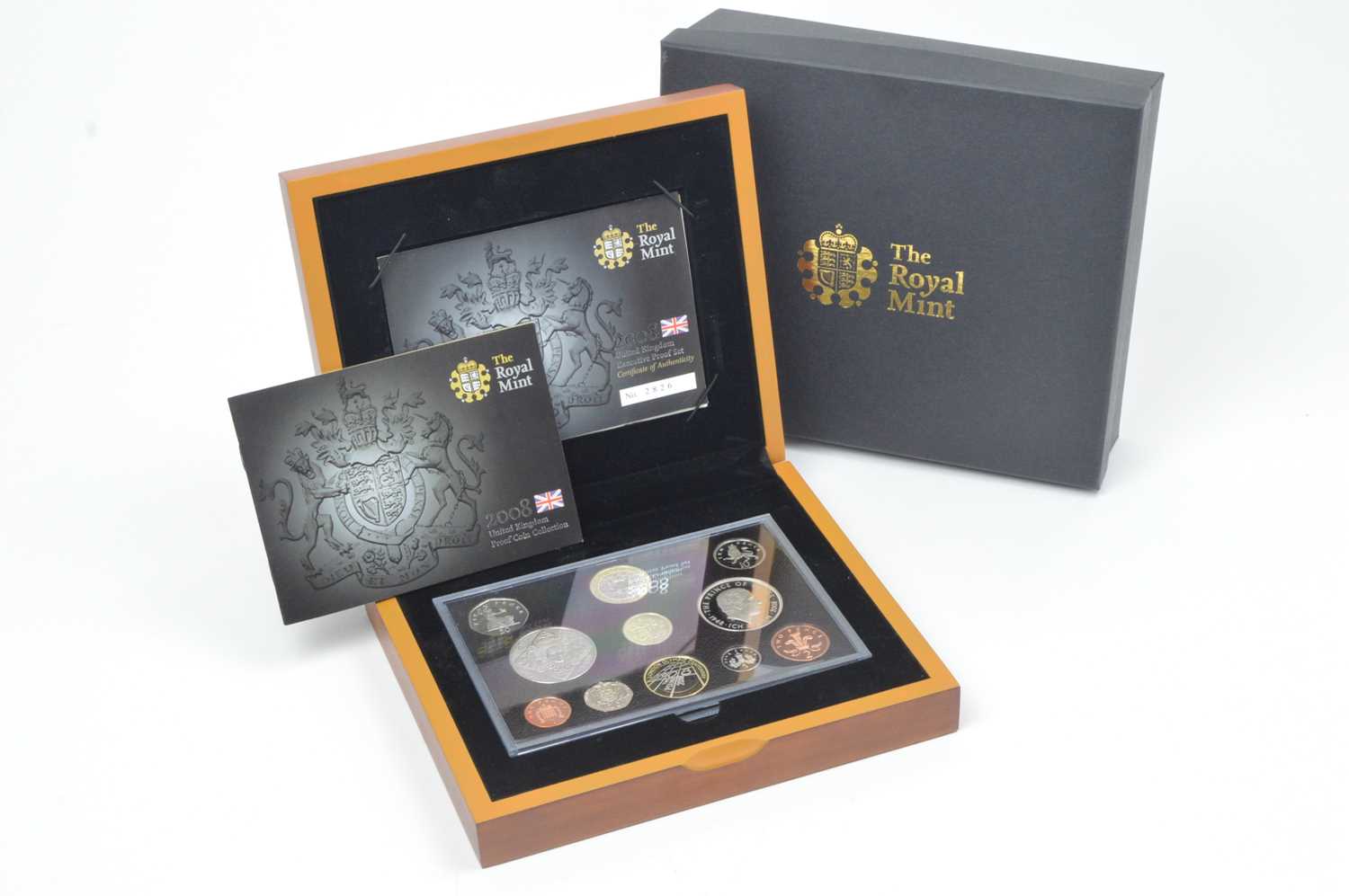 Lot 851 - Royal Mint United Kingdom: The 2008 executive proof coin set