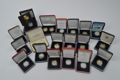 Lot 861 - Royal Mint United Kingdom: a collection of £2 silver Proof coins