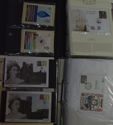 Lot 744 - First day covers including football interest covers, royalty, post office cards, and other items.