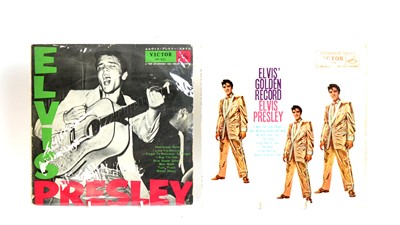 Lot 336 - 2 Early Japanese pressings of Elvis Presley