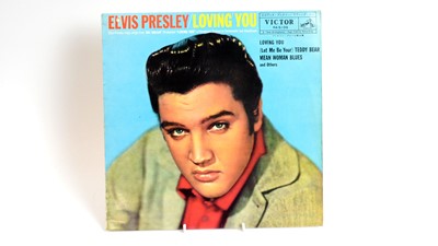 Lot 341 - Japanese pressing of Elvis - Loving You