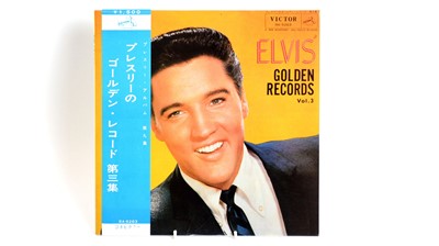 Lot 346 - Japanese pressing of Elvis' Golden Records Vol. 3