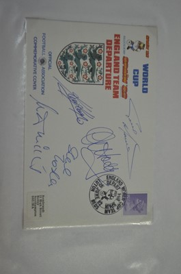 Lot 684 - Signed football interest first day covers