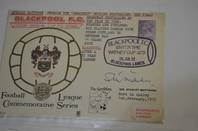 Lot 687 - 1966 and other Football interest signed covers