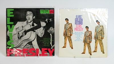 Lot 357 - 2 early Japanese pressings of Elvis records