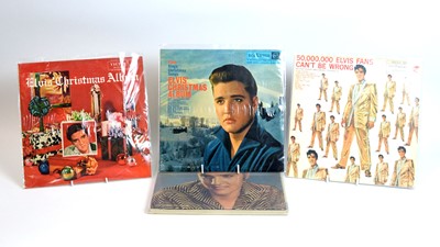Lot 360 - 8 late 1950s Elvis records