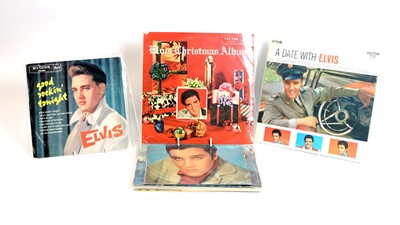 Lot 362 - 10 late 1950s Elvis records