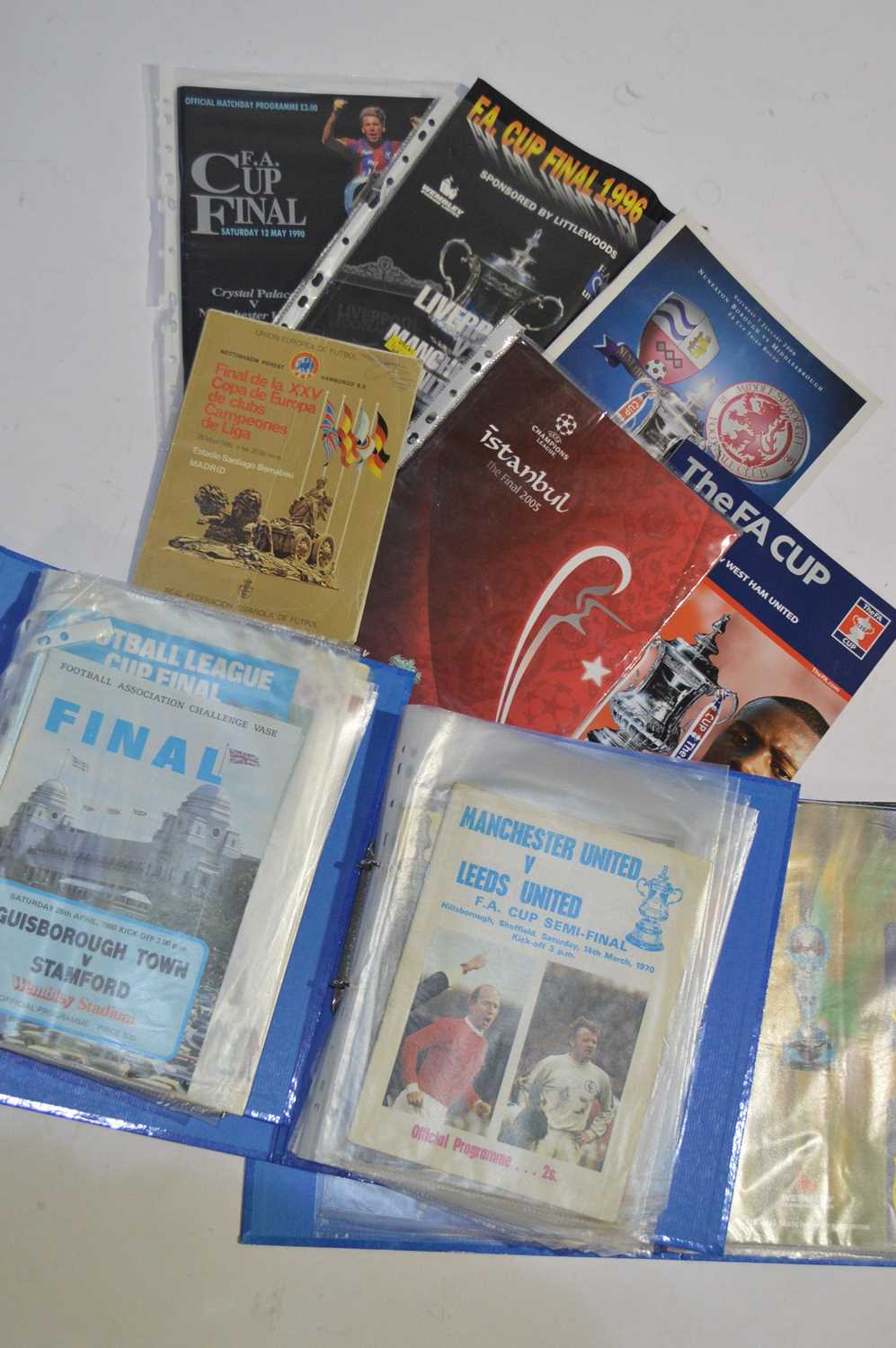Lot 691 - Football programmes, including FA Cup finals