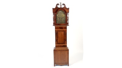 Lot 1029 - A 19th Century mahogany longcase clock.