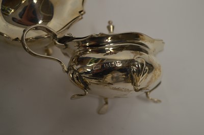 Lot 143 - Silver condiment and teaspoons.