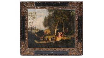 Lot 1106 - 19th Century Continental School - The Wedding Procession | oil