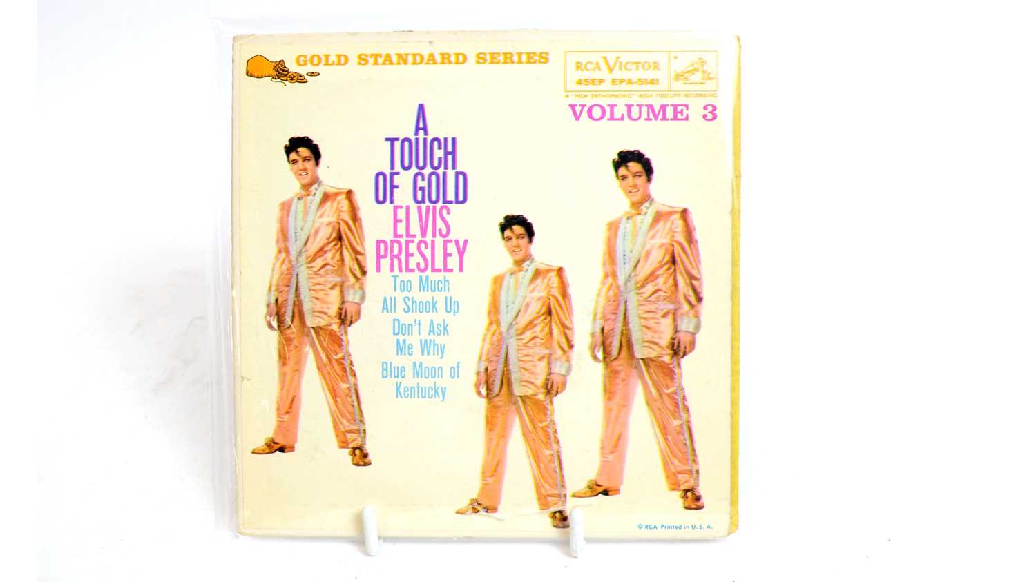 Lot 380 - American pressing of Elvis - A Touch of Gold Vol 3 EP