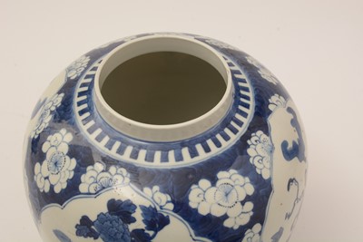 Lot 844 - Chinese Blue and White ginger Jar, 19th Century