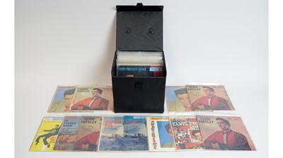 Lot 400 - Elvis 7" singles and EPs from the early 1960s