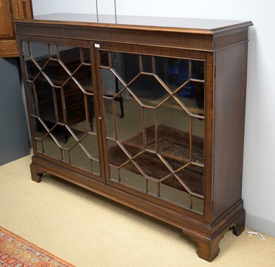 Lot 79 - A 19th Century Victorian mahogany astragal glazed bookcase