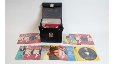 Lot 403 - Elvis 7" singles and EPs from the mid 60s