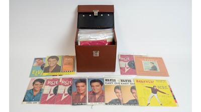 Lot 404 - Elvis 7" singles and EPs from the mid/late 60s