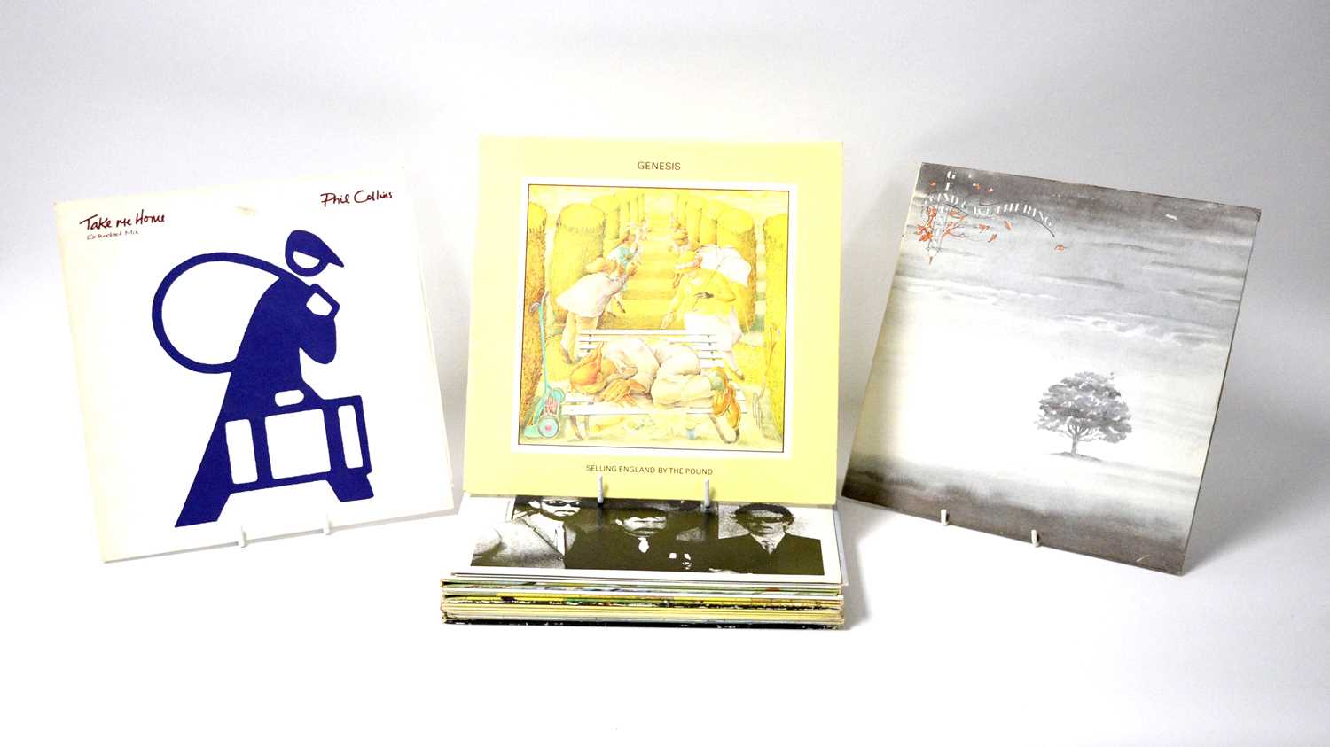 Lot 214 - 15 Genesis and associated LPs