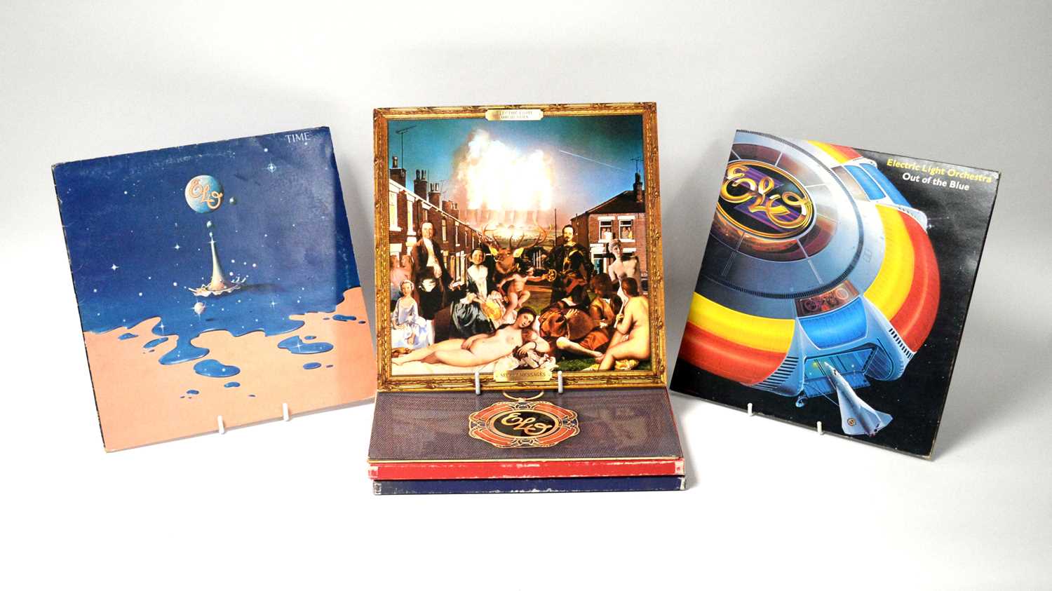 Lot 215 - 7 Electric Light Orchestra LPs and box sets