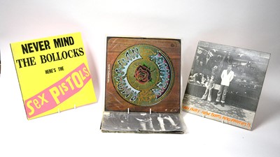 Lot 205 - 8 mixed rock and punk LPs