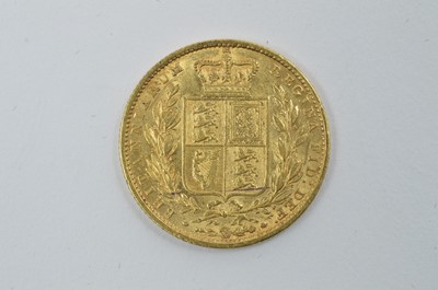 Lot 932 - Queen Victoria gold sovereign, 1851