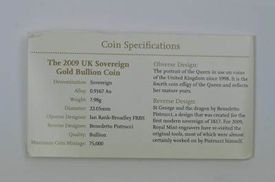 Lot 943 - Royal Mint United Kingdom: Queen Elizabeth II gold sovereign