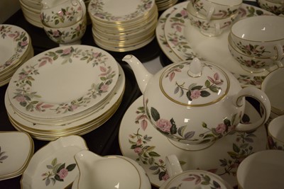 Lot 232 - An extensive Wedgwood ‘Hathaway Rose’ pattern dinner and tea service