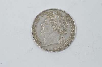 Lot 897 - United Kingdom: George IV half crown, 1821