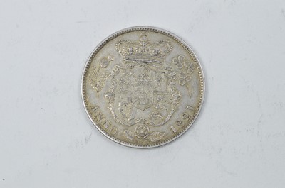 Lot 897 - United Kingdom: George IV half crown, 1821