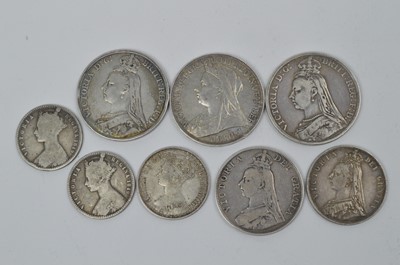 Lot 906 - United Kingdom: Queen Victoria coins