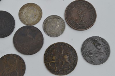 Lot 913 - A selection of 19th Century tokens, later copies and other coinage