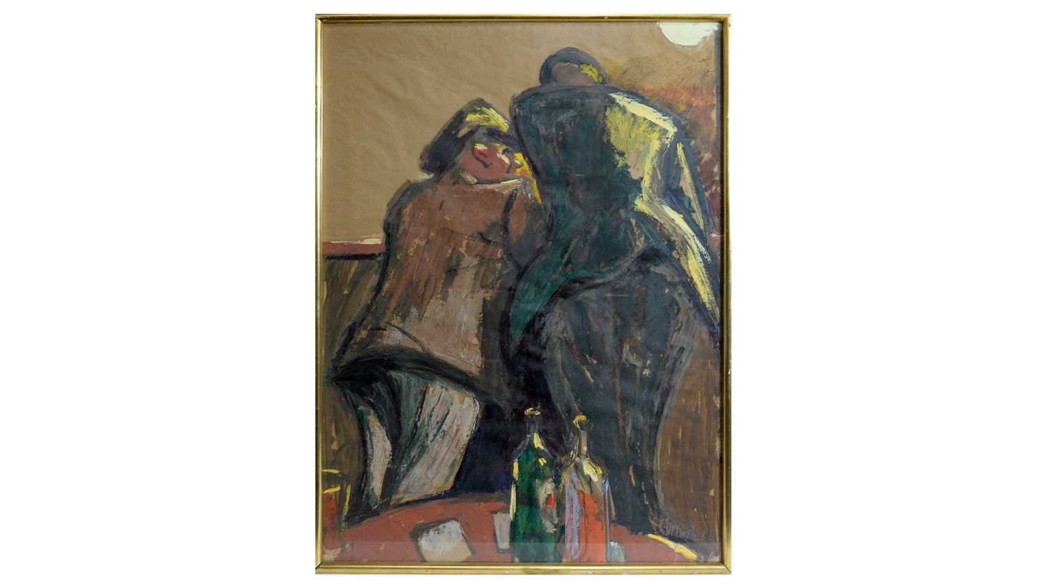 Lot 571 - Norman Cornish - Would You Go South? | oil