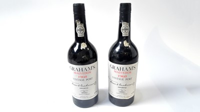 Lot 768 - Graham's Malvedos Vintage Port, two bottles