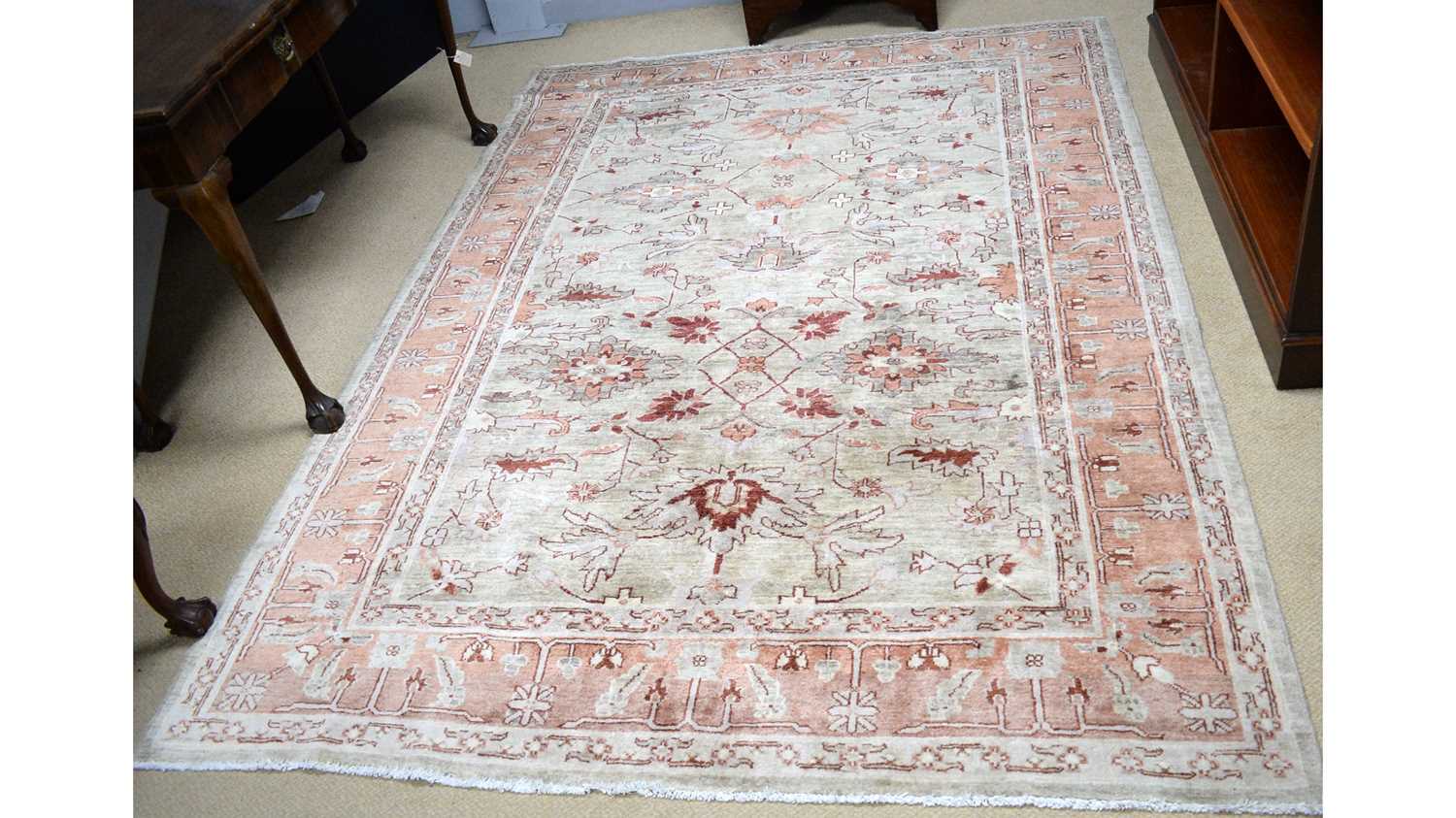 Lot 130 - A North West Persian rug.