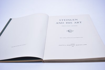 Lot 405 - Steinen and His Art, with 24 cartoons, Chatto & Windus, 1911; and another.