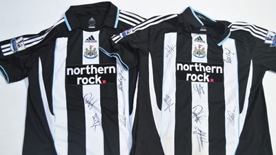 Lot 700 - Two Newcastle United signed shirts