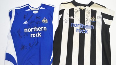 Lot 702 - Two Newcastle United signed shirts