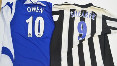 Lot 702 - Two Newcastle United signed shirts