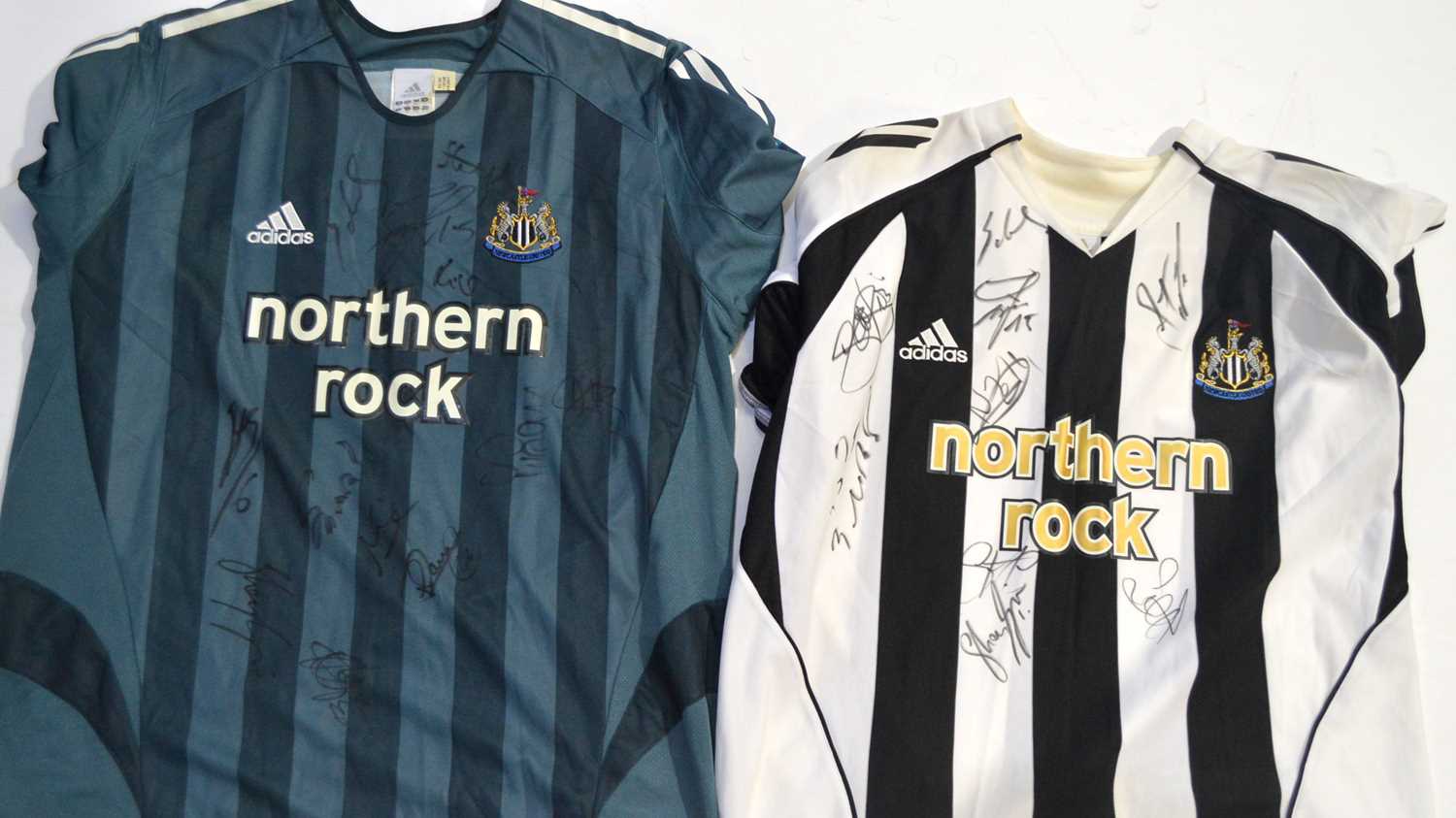 Lot 703 - Two Newcastle United signed shirts