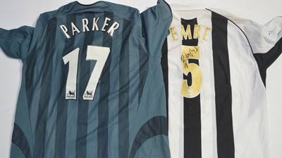 Lot 703 - Two Newcastle United signed shirts