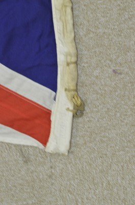 Lot 681 - The Union Jack of the HMS NELSON