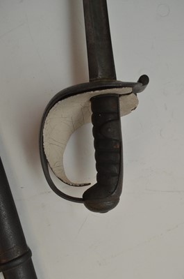 Lot 672 - A 19th Century Heavy Cavalry troopers sword