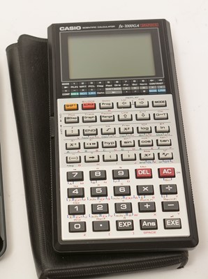 Lot 993 - Eight pocket calculator/computers, various.