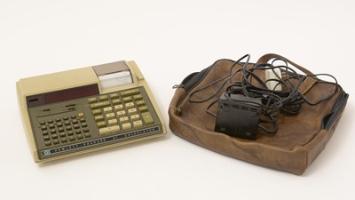 Lot 994 - A Hewlett-Packard 97 desk-top calculator, with power unit.