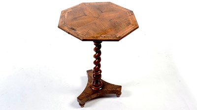 Lot 1171 - A mid 19th Century Jerusalem olivewood table.