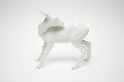 Lot 926 - Meissen Fawn