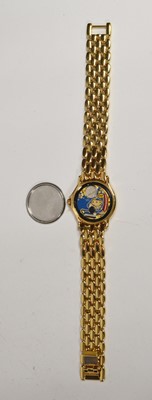Lot 443 - Raymond Weil: a gilt stainless-steel lady's wristwatch