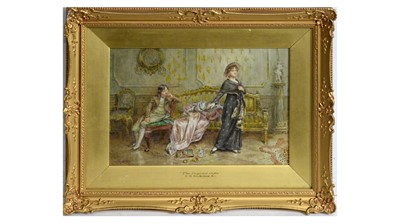 Lot 597 - George Goodwin Kilburne - The Despised Gifts | watercolour