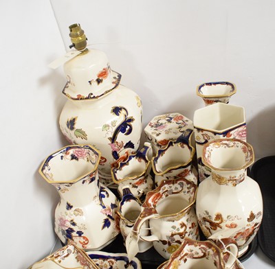 Lot 213 - A collection of Mason's ceramics.
