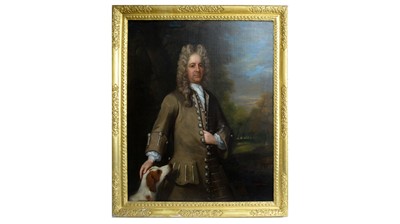 Lot 655 - Circle of Willem Wissing - Portrait of William Braund | oil